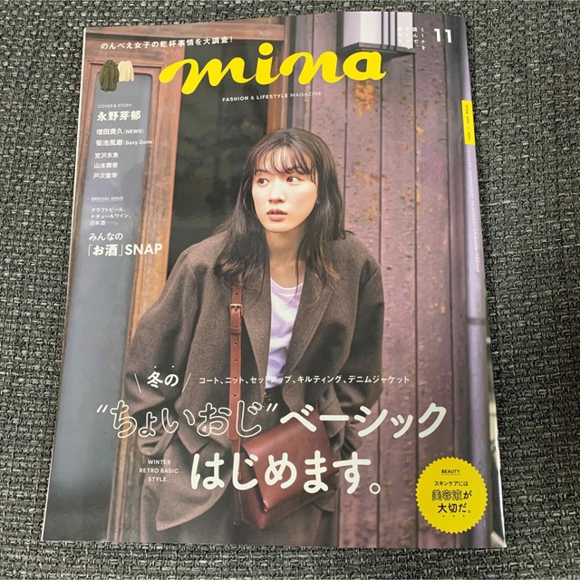 mina 2022年11月号（⚠︎抜けあり） エンタメ/ホビーの雑誌(ファッション)の商品写真