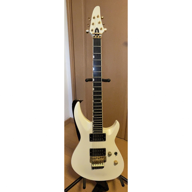 感謝価格】 - ESP EDWARDS ギター White E-HR-130III/Snow エレキ