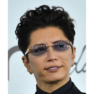 GACKT ブラック サングラス メガネ TAUJAN タウジャン VARTIX