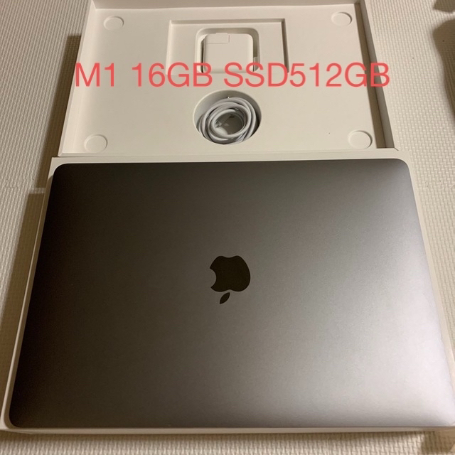 セール】 M1 13インチ Air MacBook (Apple) Mac 2020 512GBSSD 16GB ノートPC 