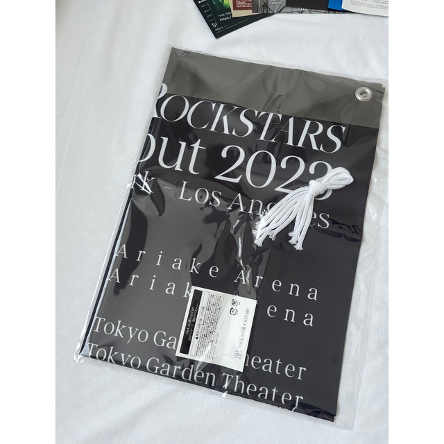 THE LAST ROCKSTARS  SS席特典 トートバッグ・タペストリー  エンタメ/ホビーのタレントグッズ(ミュージシャン)の商品写真