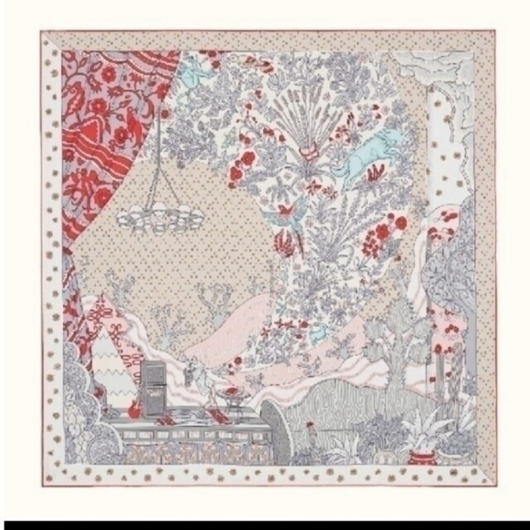 クリスマスファッション Hermes - エルメス「始まりの歌」 バンダナ+スカーフ