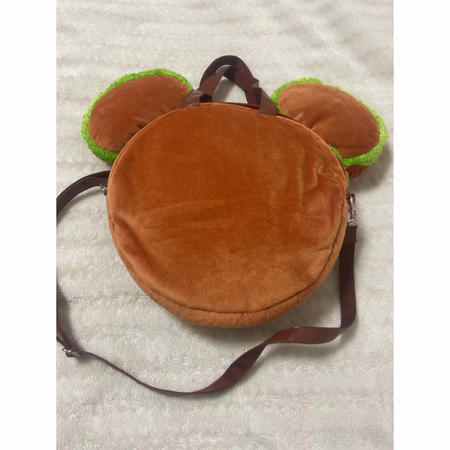 Disney(ディズニー)の美品 ふわもこ ミッキー  シェイプ バンズ ミッキー 2way  Disney レディースのバッグ(ショルダーバッグ)の商品写真