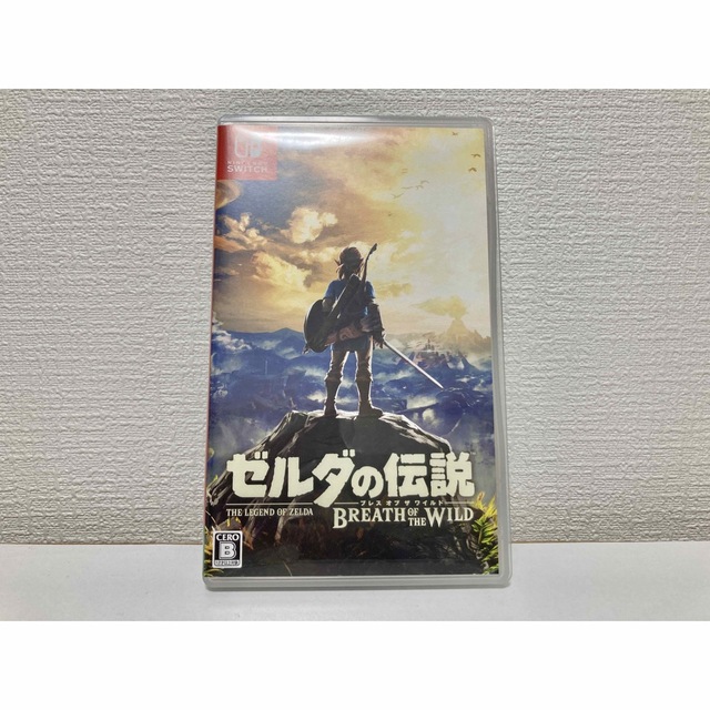 任天堂(ニンテンドウ)のブレスオブワイルド　Switch  【最終値下げ】 エンタメ/ホビーのゲームソフト/ゲーム機本体(家庭用ゲームソフト)の商品写真