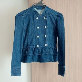 ギャップ(GAP)の150 ギャップ　GAP　デニム　ジャケット　フリル(ジャケット/上着)