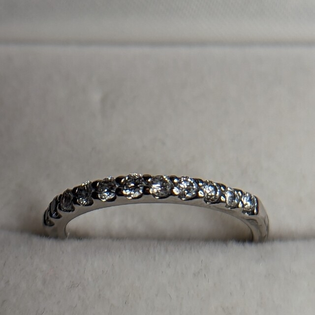 pt900 0.3ct ダイヤモンド エタニティ リング 新作グッ semivoire.com