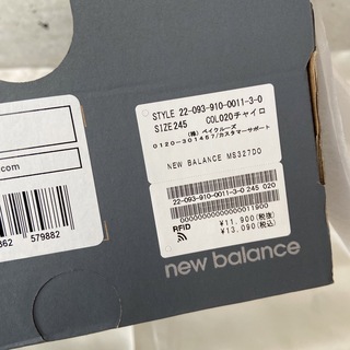 New Balance - 新品 NEW BALANCE/ニューバランス MS327DO IENAイエナの