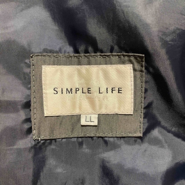 SIMPLE LIFE(シンプルライフ)のSIMPLE LIFE ダウンジャケット メンズのジャケット/アウター(ダウンジャケット)の商品写真