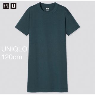 ユニクロ(UNIQLO)の新品　  UNIQLO U  ユニクロ  ユー  クルーネック　Tワンピース　(ワンピース)