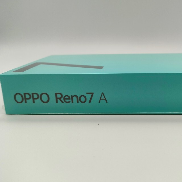 OPPO(オッポ)のOPPO Reno7 A　スターリーブラック ワイモバイル版 新品未開封 スマホ/家電/カメラのスマートフォン/携帯電話(スマートフォン本体)の商品写真