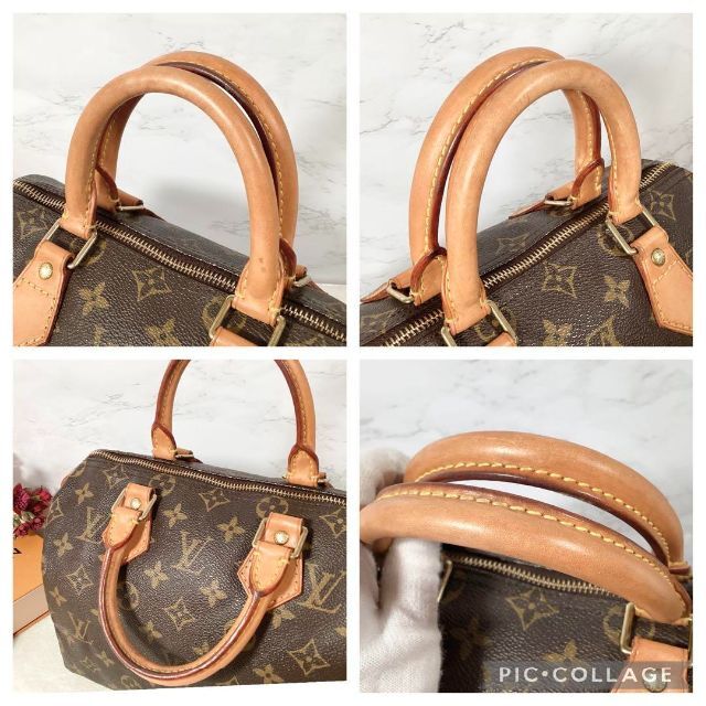 LOUIS VUITTON(ルイヴィトン)の⭐️美品⭐️ルイヴィトン　スピーディ25 ハンドバック　パドロック・鍵付き レディースのバッグ(ハンドバッグ)の商品写真