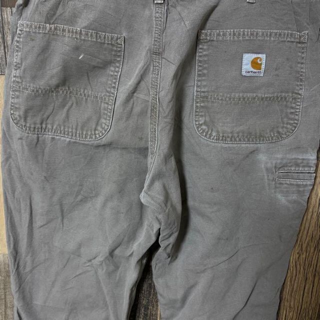 carhartt - カーハート メンズ ロゴ デニム ワーク XL 36 グレー ...