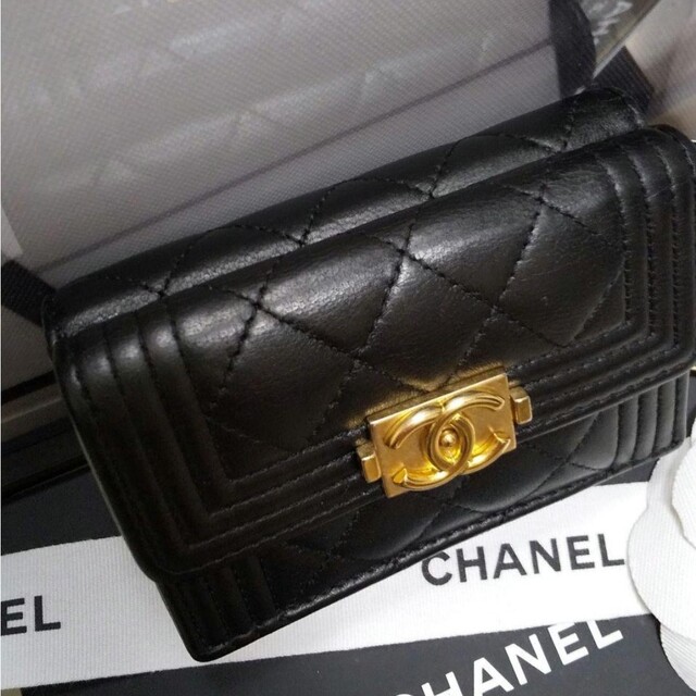 CHANEL(シャネル)の専用★正規品 超美品★CHANEL ボーイシャネル 財布 レディースのファッション小物(財布)の商品写真