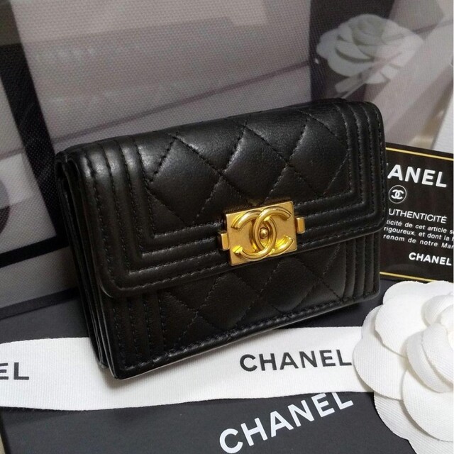 CHANEL(シャネル)の専用★正規品 超美品★CHANEL ボーイシャネル 財布 レディースのファッション小物(財布)の商品写真