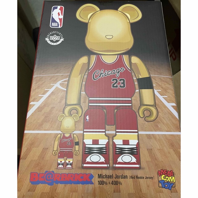 MEDICOM TOY(メディコムトイ)のBE@RBRICK Michael Jordan ROOKIE JERSEY エンタメ/ホビーのフィギュア(その他)の商品写真