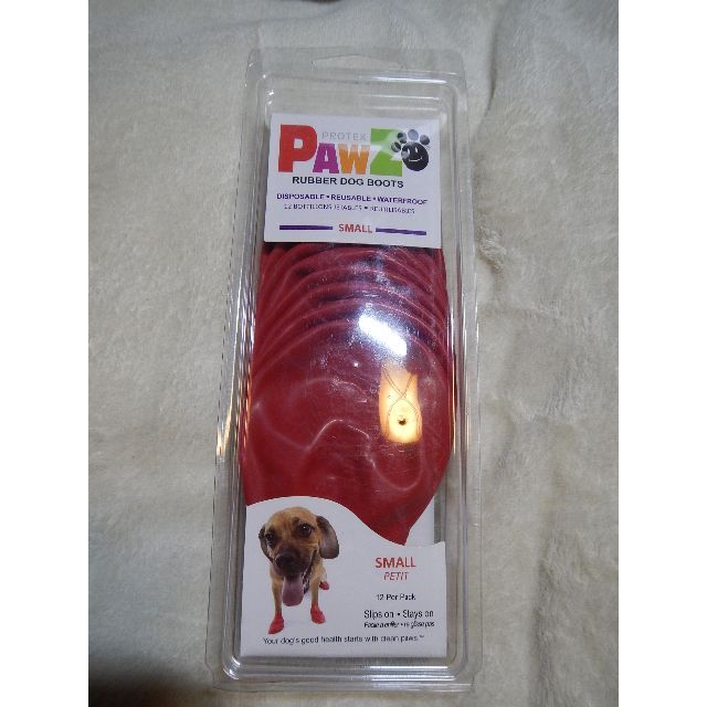 PAWZ　ドッグラバーブーツ　ポウズ　Sサイズ開封済み８枚 その他のペット用品(犬)の商品写真