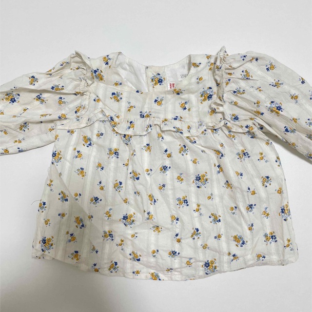 ZARA KIDS(ザラキッズ)の【再値下げ】ブラウス　zara kids キッズ/ベビー/マタニティのベビー服(~85cm)(シャツ/カットソー)の商品写真