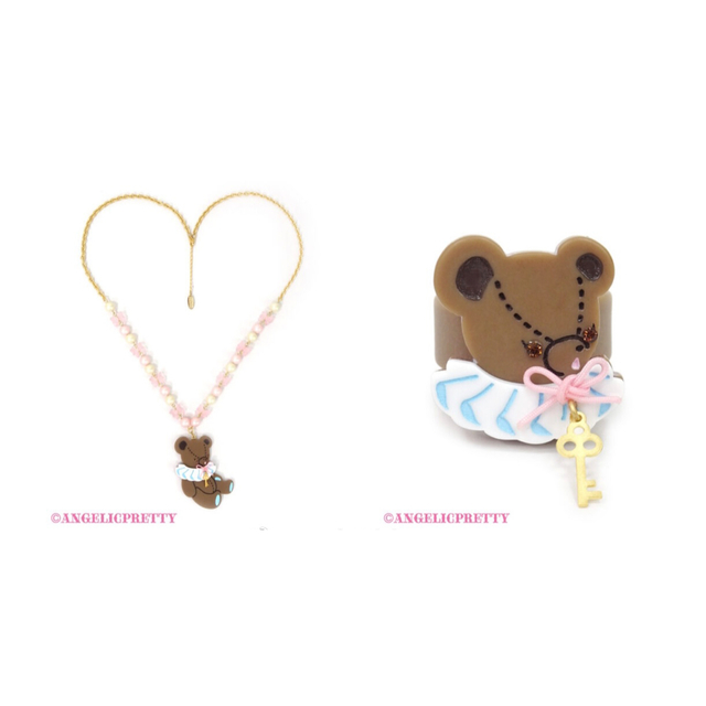 Angelic Pretty Vintage Bear ネックレス リング