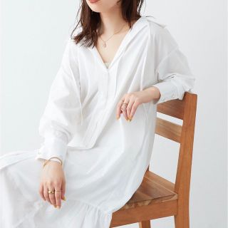 ナチュラルクチュール(natural couture)のナチュラルクチュール　osonoさんのこだわりマルチWAYシャツワンピース(ロングワンピース/マキシワンピース)