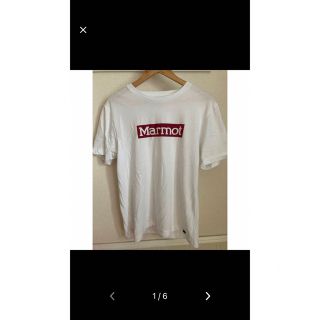 マーモット(MARMOT)のマーモットmarmot  Tシャツ　Ｌ　中古(Tシャツ/カットソー(半袖/袖なし))