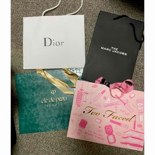 トゥフェイス(Too Faced)のブランドショッパーDIOR MARCJACOBSクレドポーボーテtoofaced(ショップ袋)