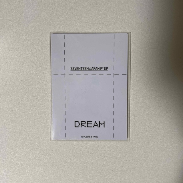 SEVENTEEN(セブンティーン)のSEVENTEEN DREAM  ポップアップ ジョシュアトレカ   エンタメ/ホビーのタレントグッズ(アイドルグッズ)の商品写真