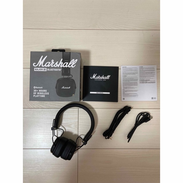 Marshall マーシャル　ヘッドフォン　Bluetooth major3 1