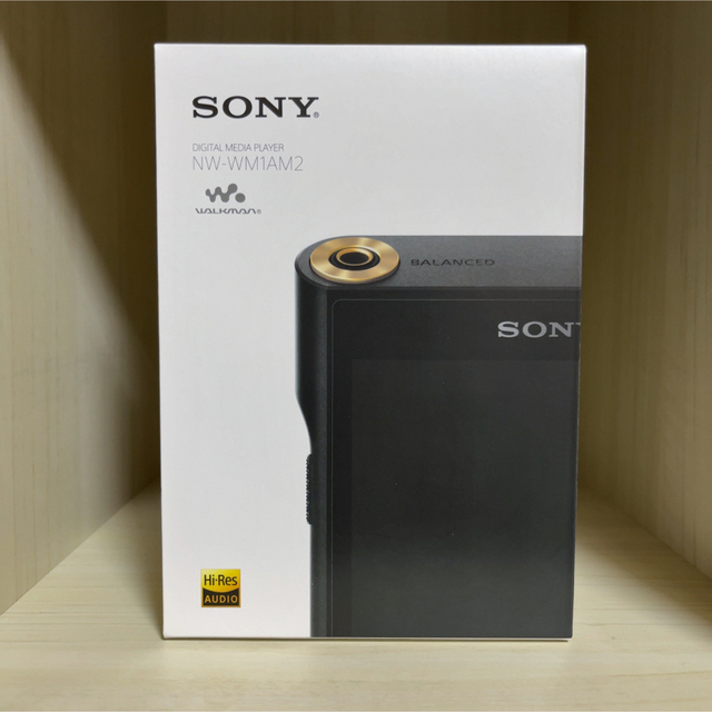 WALKMAN(ウォークマン)の【長期保証付】SONY ウォークマン WM1シリーズ NW-WM1AM2 スマホ/家電/カメラのオーディオ機器(ポータブルプレーヤー)の商品写真