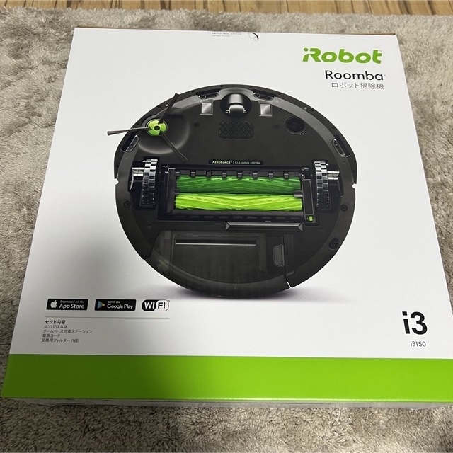 iRobot(アイロボット)のiRobot ルンバ i3 グレー I315060 スマホ/家電/カメラの生活家電(掃除機)の商品写真