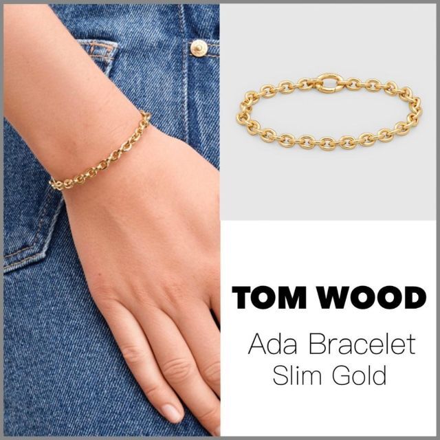 新品未使用 TOMWOOD ada Bracelet ゴールド 7.5 | www.jarussi.com.br