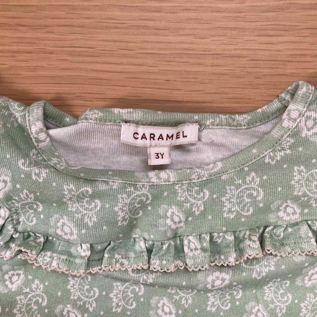 Caramel baby&child (キャラメルベビー&チャイルド)の★caramel＊フリルTシャツ キッズ/ベビー/マタニティのキッズ服女の子用(90cm~)(Tシャツ/カットソー)の商品写真