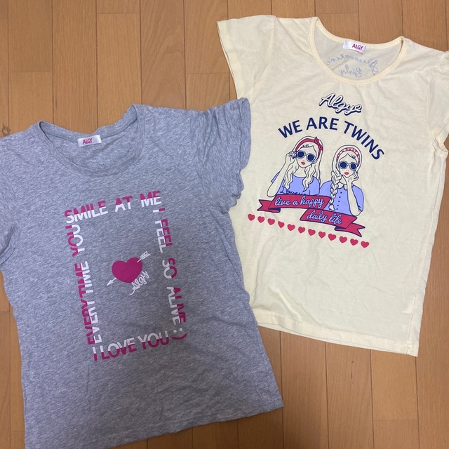 ALGY(アルジー)のALGY 夏物　13点セット　アルジー  まとめ売り キッズ/ベビー/マタニティのキッズ服女の子用(90cm~)(Tシャツ/カットソー)の商品写真