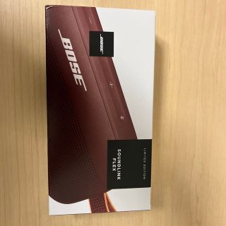 ボーズ(BOSE)のBOSE ワイヤレススピーカー SOUNDLINK FLEX カーマインレッド(スピーカー)