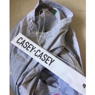 ポールハーデン(Paul Harnden)の【CASEY CASEY】FABIANO PATCH SHIRT SKY (シャツ)