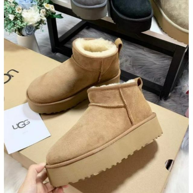 【ファッション通販】靴UGG - UGG クラシック ウルトラミニ プラットフォーム 24cmの通販 by