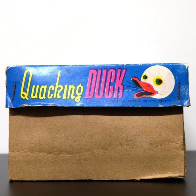 【増田屋】ビンテージ ゼンマイ式 Quacking DUCK ※外箱付き