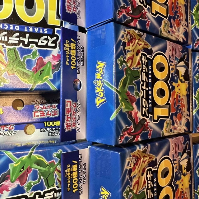 ポケモンカード スタートデッキ100 新品未開封 10BOX エンタメ/ホビーのトレーディングカード(Box/デッキ/パック)の商品写真