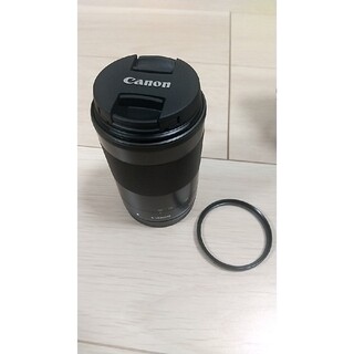 Canon - 【保護レンズ・純正ポーチ付】Canon望遠ズームレンズ EF-M55-200mm