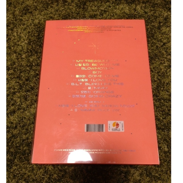 TREASURE(トレジャー)のTREASURE 1st ALBUM  cd  THE FIRST STEP エンタメ/ホビーのCD(K-POP/アジア)の商品写真