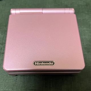 ニンテンドウ(任天堂)の【中古品】ゲームボーイアドバンスSP パールピンク(携帯用ゲーム機本体)