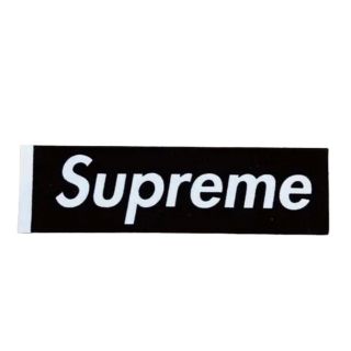 シュプリーム(Supreme)のSUPREME BLACK CLEAR BOX LOGO STICKER(ノベルティグッズ)