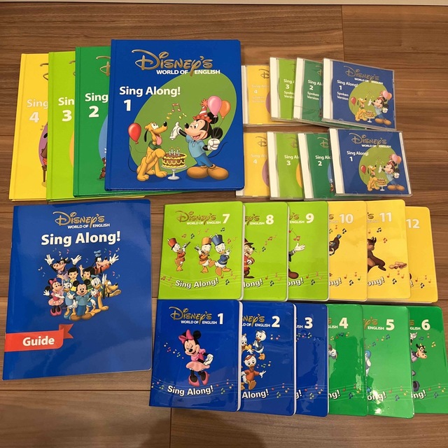 ディズニーワールドオブイングリッシュSing Along!1〜12 - 知育玩具 ディズニーワールドオブイングリッシュSing Along!1〜12 - 知育玩具