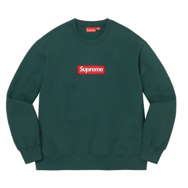 クルーネックsupreme box logo crewneck