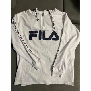 フィラ(FILA)のFiLA 白パーカー(パーカー)