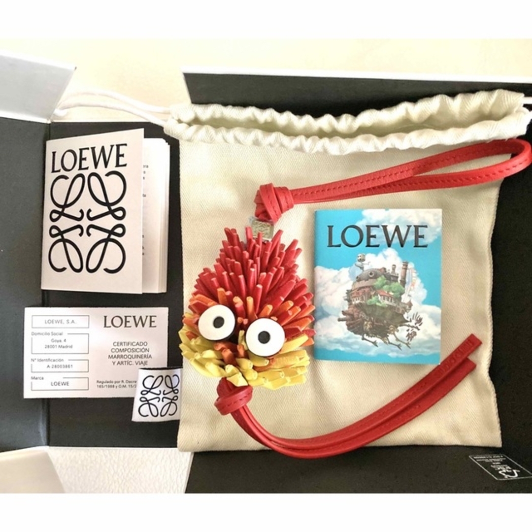 LOEWE ハウルの動く城　カルシファー　チャーム　ロエベ ハウル | フリマアプリ ラクマ