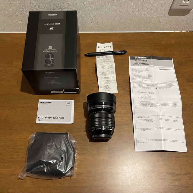 OLYMPUS(オリンパス)のM.ZUIKO DIGITAL ED 7-14mm F2.8 PRO 新古品 スマホ/家電/カメラのカメラ(レンズ(ズーム))の商品写真