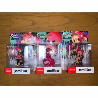 ニンテンドースイッチ(Nintendo Switch)のamiibo スプラトゥーン　トリプルセット　タコガール ／ タコ ／タコボーイ(その他)