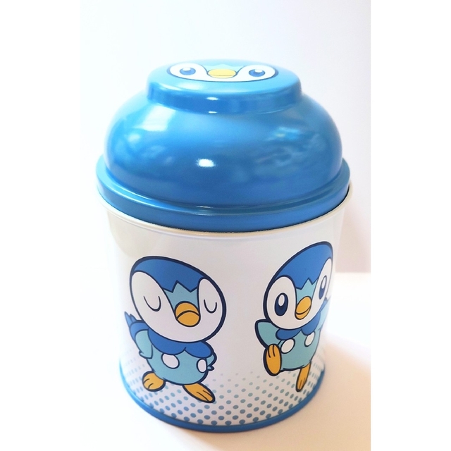 ポケモン(ポケモン)のポケモン 未使用 ポッチャマ缶 Baby Blue Eyes メタルチャーム２点 エンタメ/ホビーのおもちゃ/ぬいぐるみ(キャラクターグッズ)の商品写真