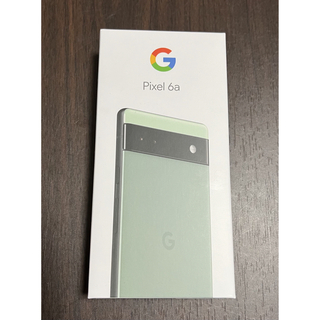 グーグルピクセル(Google Pixel)のGoogle pixel 6a 128GB グリーン　simフリー ピクセル(スマートフォン本体)
