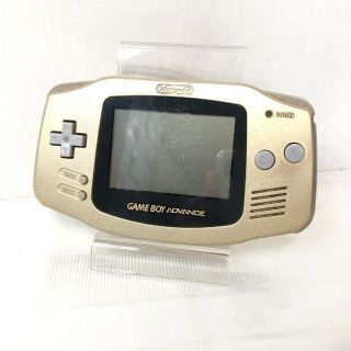 ゲームボーイアドバンス 携帯用ゲーム機本体（ゴールド/金色系）の通販